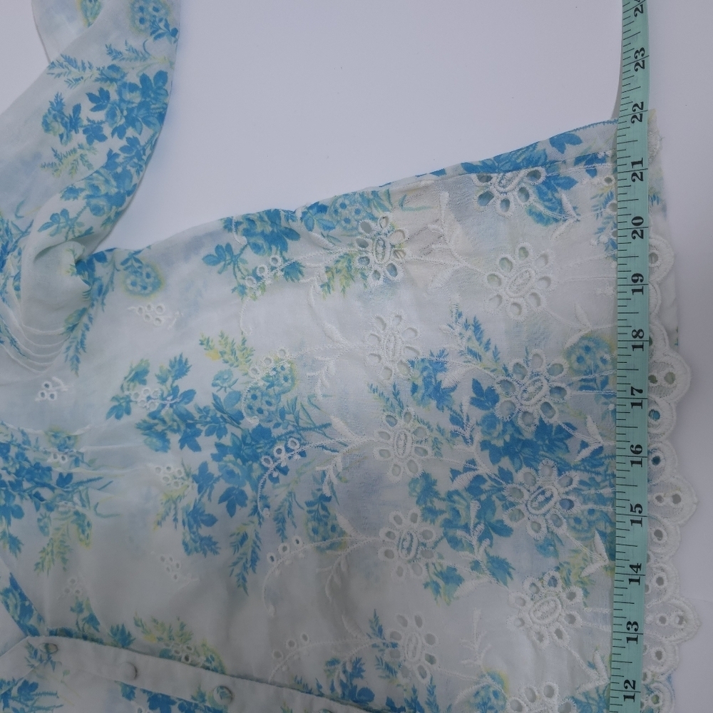 Loveshackfancy Mauro Blouse Button Down Floral Pr… - image 8